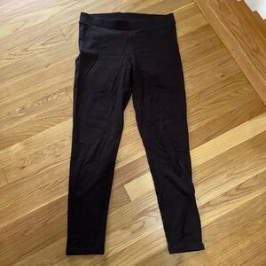 Brown Cotton Leggings